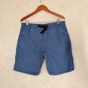 Kavu Men’s Big Eddy Nylon Short 9” Belted Outdoor Hiking in Blue